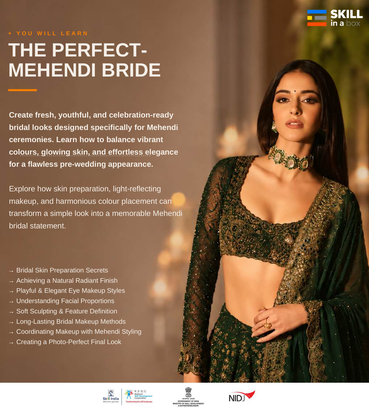 Bridal Glow and Makeup Mastery brochure — page 3